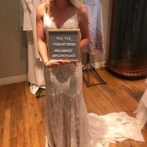 bhldn cascading lace